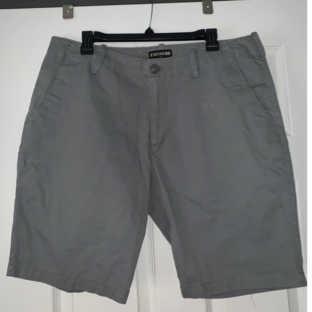 Express men’s grey shorts